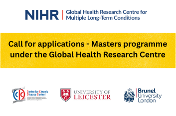 Call for applications – Masters programme under the Global Health Research Centre (2026-27)