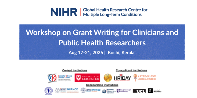 Workshop on Grant Writing for Clinicians and Public Health Researchers